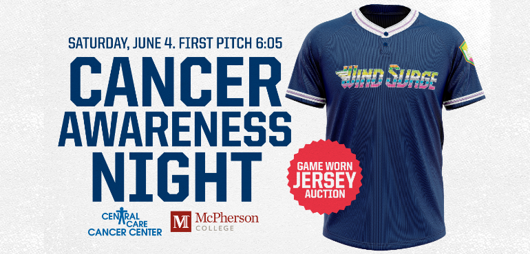 Cancer Night at Wichita Wind Surge